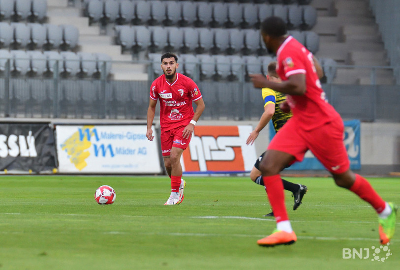 Daniele Spataro et le FC Bienne n'ont pas trouvé la faille dimanche. (Photo : archives Georges Henz)