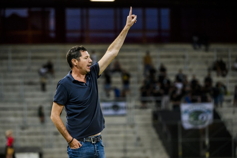 Andrea Binotto doit peut-être encore apprendre à maîtriser ses nerfs. (Photo : Keystone / Jean-Christophe Bott)