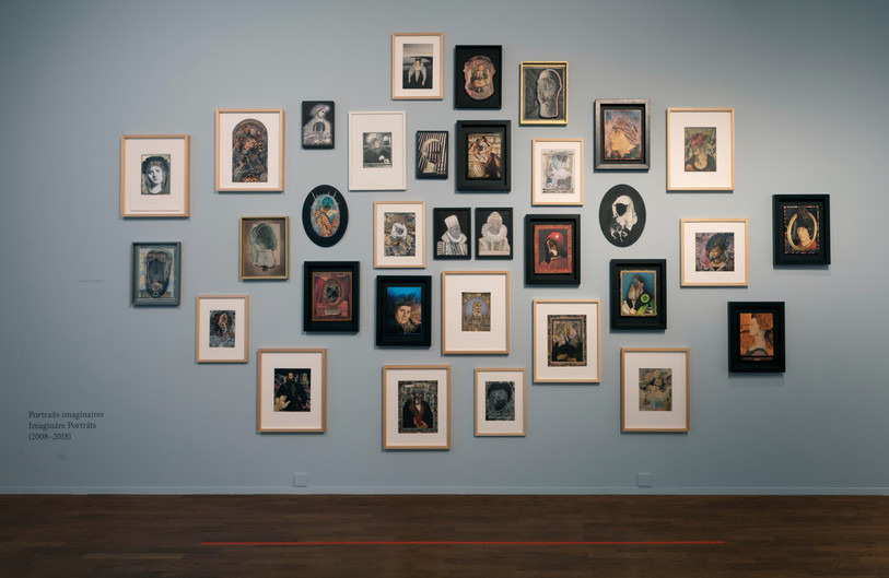 « Portraits imaginaires », une série réalisée par Marie-Françoise Robert. (Photo: NMB © Patrick Weyeneth)