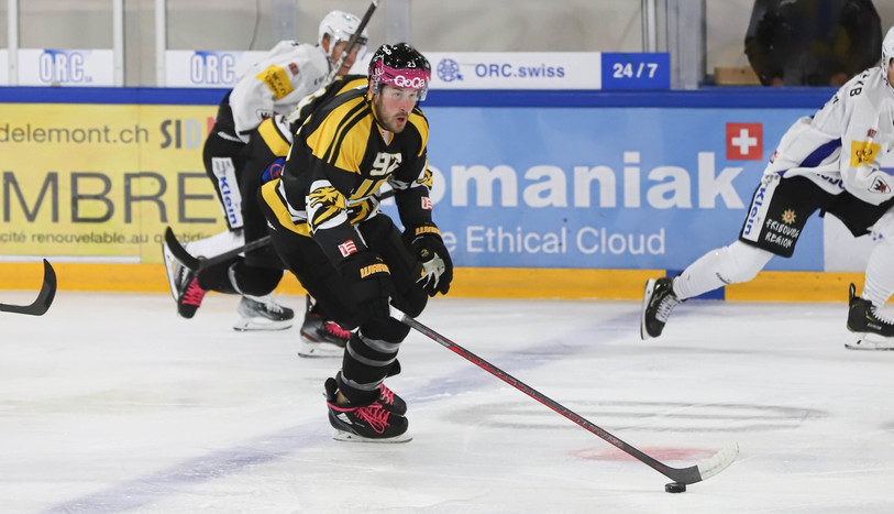 Frédérik Gauthier a marqué l'un des buts de la rencontre. (Photo: Mauricette Schnider/archives)