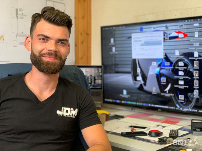 Lucien Rais est passé par la classe atelier. Il est actuellement à la tête de deux entreprises.