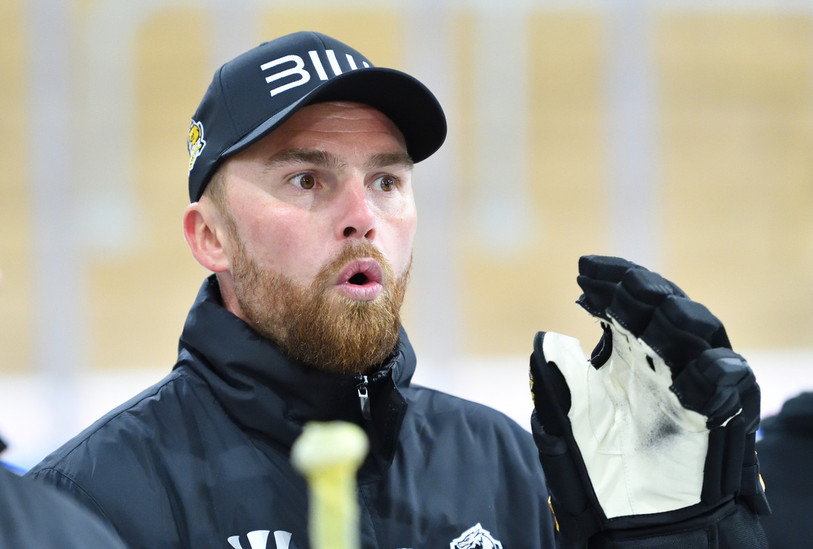 Filip Pesan et le HC Ajoie sont restés muet pour la troisième fois en quatre matches. (Photo : Georges Henz)