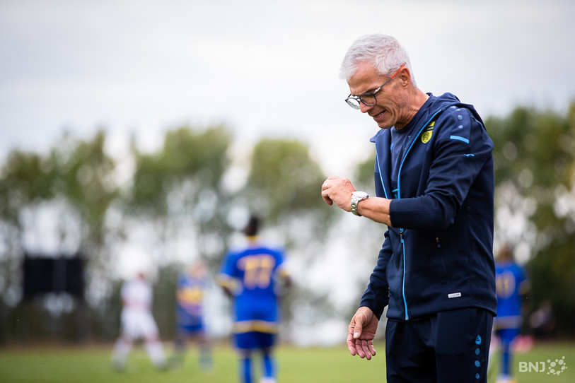 Philippe Perret, entraîneur du FC Coffrane.