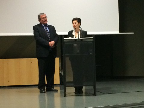 La danseuse et chorégraphe Joëlle Bouvier a reçu le Prix 2015 de l’Institut neuchâtelois.