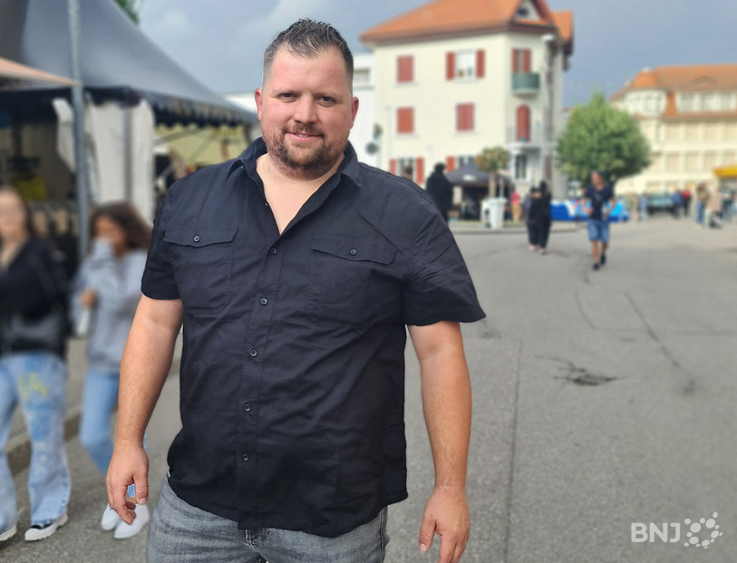 Jonathan Hirt, prêt à vivre trois jours de fête au coeur de Tavannes.