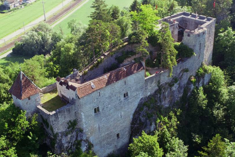 Le château de Soyhières est à découvrir dimanche (photo: Société des amis du château de Soyhières).