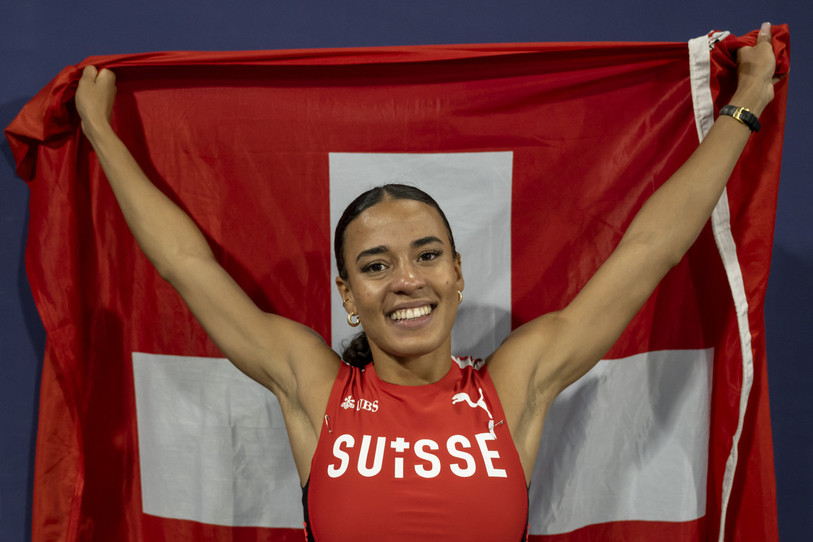 Ditaji Kambudji et la Suisse ont battu le record de médailles de la délégation (photo : Keystone/GEORGIOS KEFALAS).