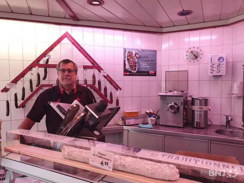 Pierre Stamm est amer, dépité et frustré de devoir fermer sa boucherie.
