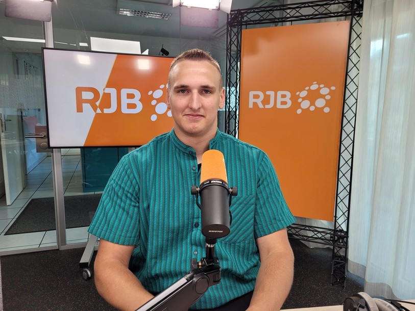 Alex Schär est venu nous parler de ce que représente, à 22 ans, sa première participation à la Fête fédérale de lutte.