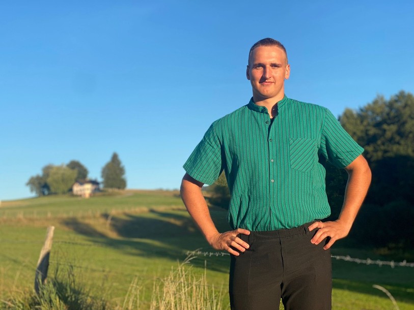Alex Schär, lutteur de Tramelan
