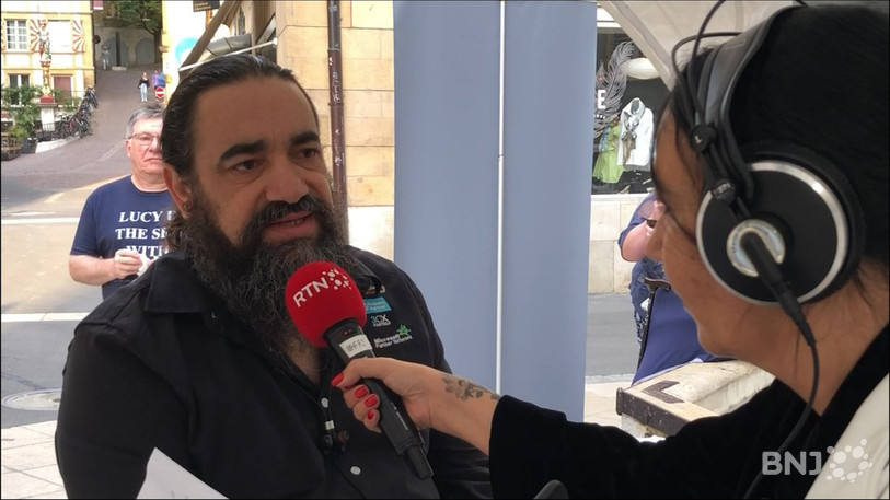 Renato da Silva, de la commission développement durable de la Fête des Vendanges.