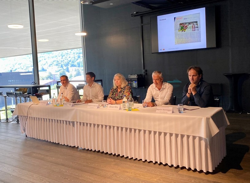 Les dirigeants du HC Bienne ont tiré le bilan économique du dernier exercice et fait part des objectifs à venir. 