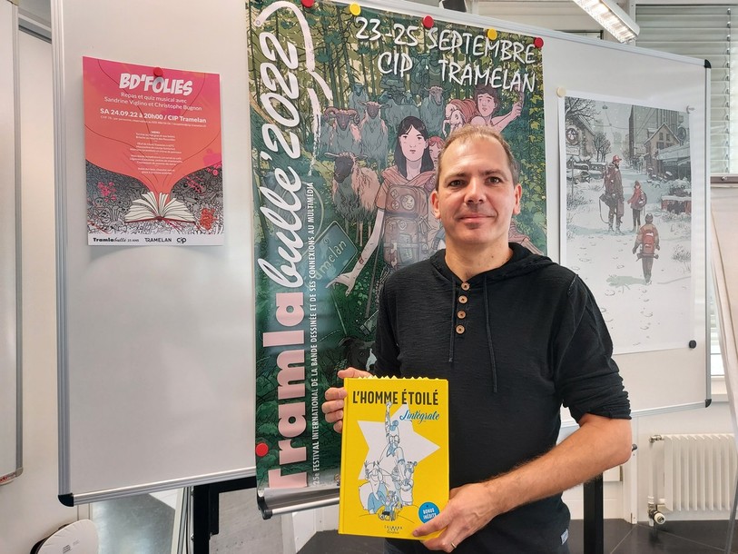 Cédric Humair a présenté les nouveautés de la 25e édition de Tramlabulle mercredi.