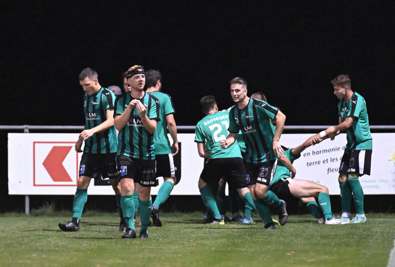 Le FC Courtételle est champion du premier tour (photo : archives/Georges Henz).