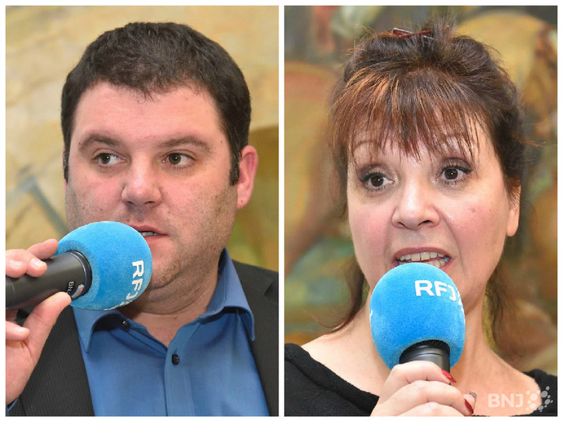 Damien Chappuis, PCSI, et Esther Gelso, CS-POP et Verts