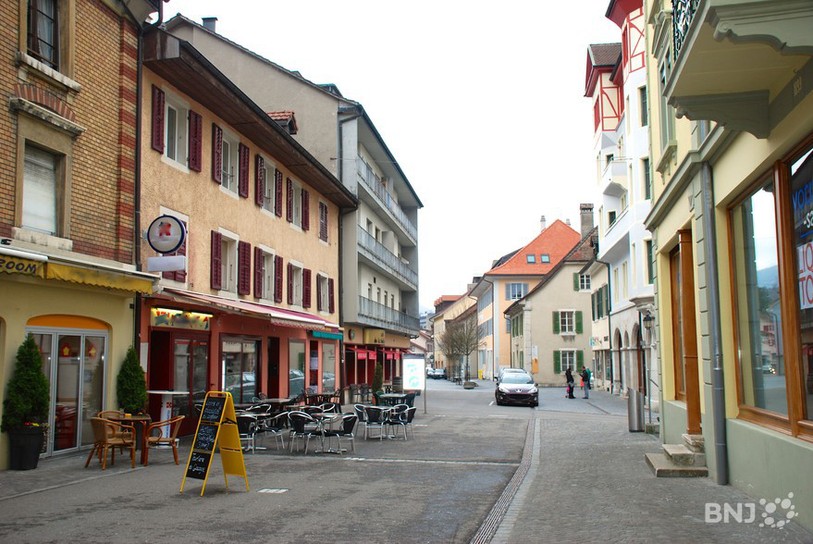 Centre-ville de Moutier