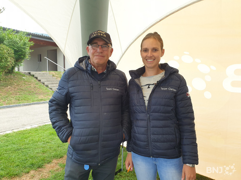 Philippe Geiser, éleveur de chevaux à Cortébert, participe à la foire de Chaindon depuis son plus jeune âge. Aujourd’hui, il a sa fille Audrey à ses côtés pour prendre la relève.
