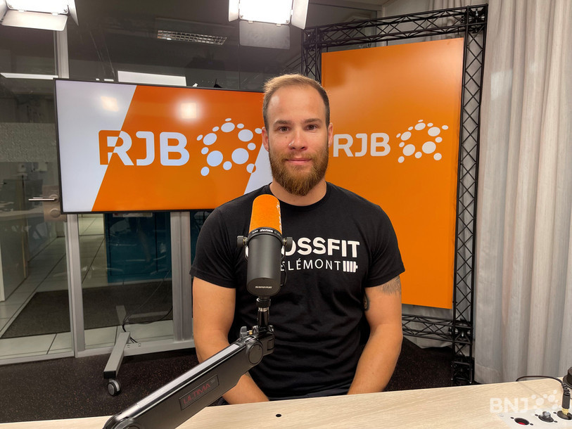 Jordan Eschmann, diplômé d’un bachelor en sciences du sport, insiste sur le fait de se fixer des objectifs.