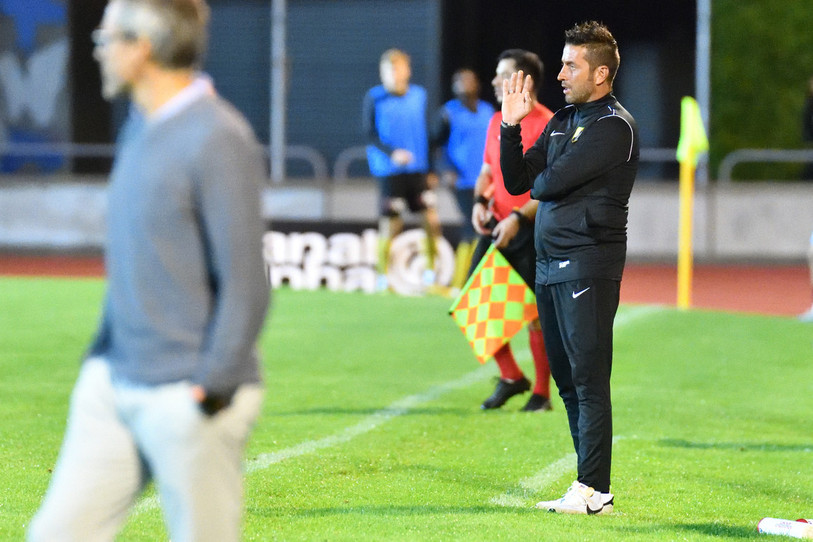 Anthony Sirufo va entamer une 2e saison sur le banc des SR Delémont (photo : Georges Henz).