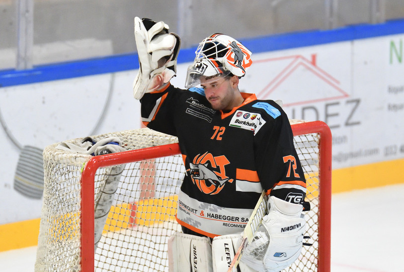 Le HC Tramelan a été dominé dans le derby contre Delémont-Vallée (photo : archives/Georges Henz).