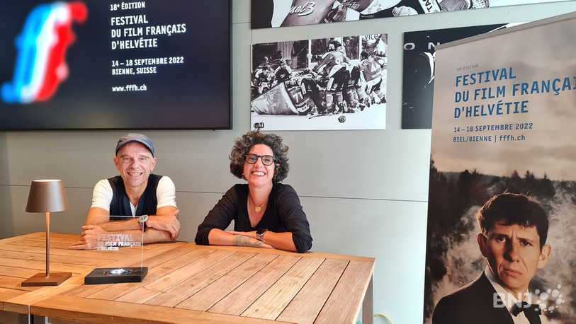 Christian Kellenberger, directeur et Edna Epelbaum, directrice de la programmation, ont présenté mardi matin l'affiche du FFFH