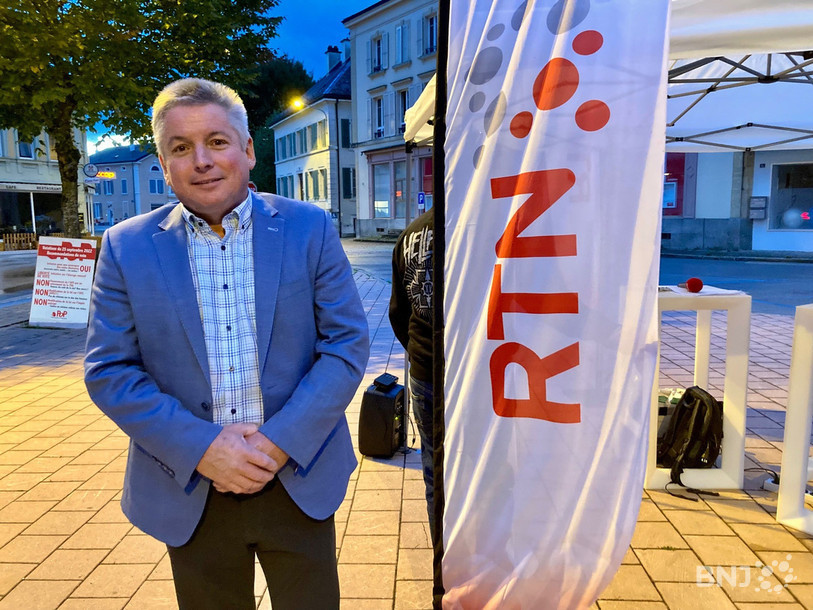 Yves Fatton, conseiller communal à Val-de-Travers, était l'invité de notre émission spéciale à Fleurier vendredi.