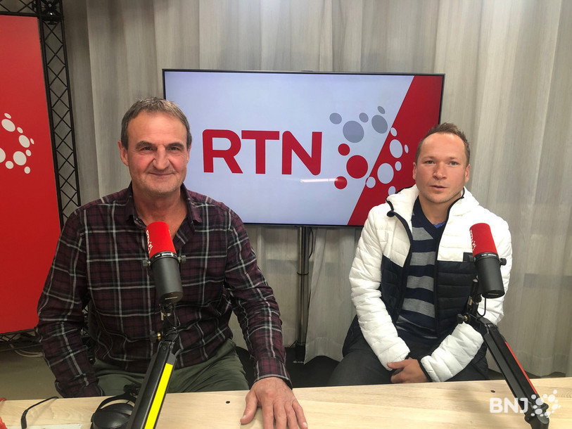 Nous accueillons le Courrier du Val-de-Travers, avec son journaliste Kevin Vaucher ainsi que le Chevalier du Val-de-Travers, avec son directeur Duilio Rota