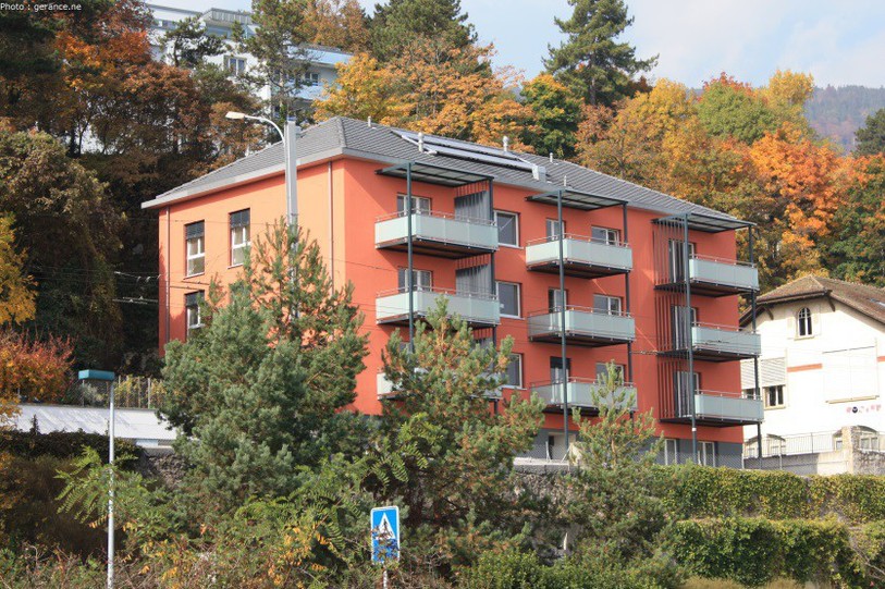Immeuble de la rue des Saars 95, à Neuchâtel