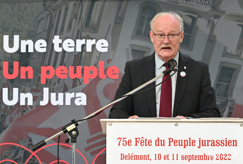 Pierre-André Comte, secrétaire général du Mouvement autonomiste jurassien. (Photo : Georges Henz)