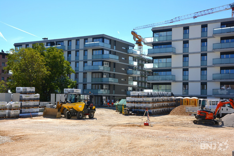 L'écoquartier est toujours en cours de construction. (Photo : archives).