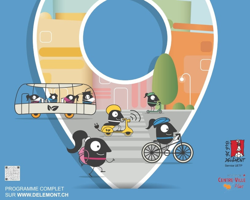 La mobilité sera en fête à Delémont.
