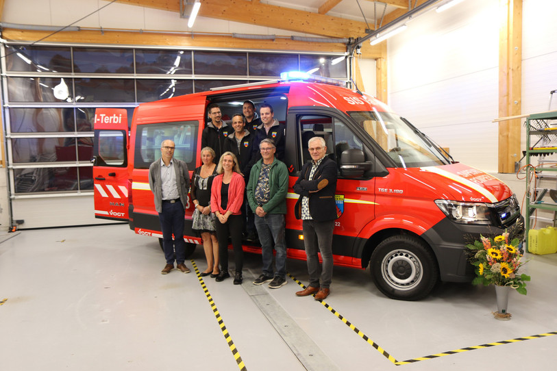Les membres de l'autorité de surveillance du SIS et commission du SIS Val Terbi (Photo : SIS Val Terbi)