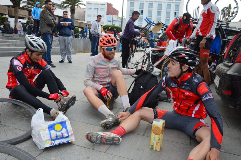 Des membres du Team Humard Vélo-Passion