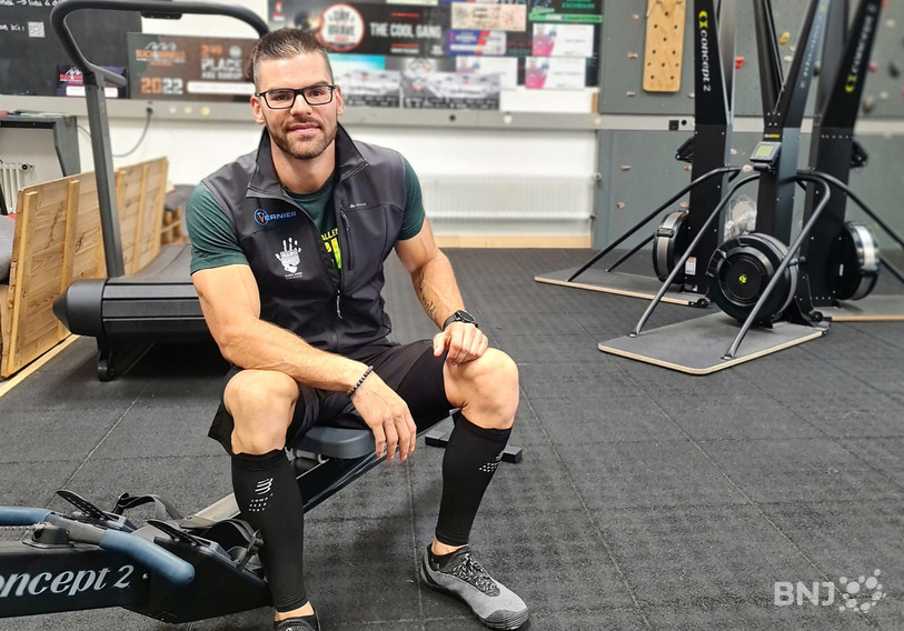 Samuel Marchand a déjà réalisé plusieurs défis d'endurance à travers la Suisse et l'Europe. 
