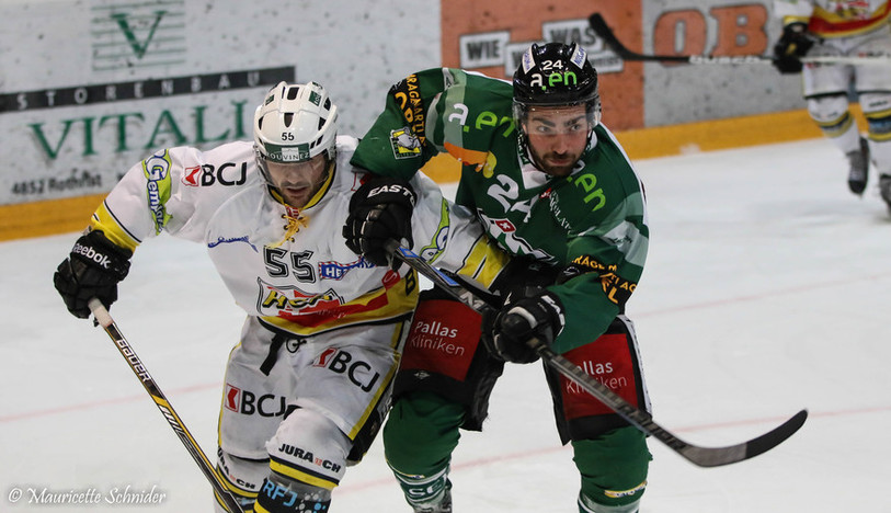 Raffael Lüthi, ici sous les couleurs du HC Olten, fait son retour avec le HCA