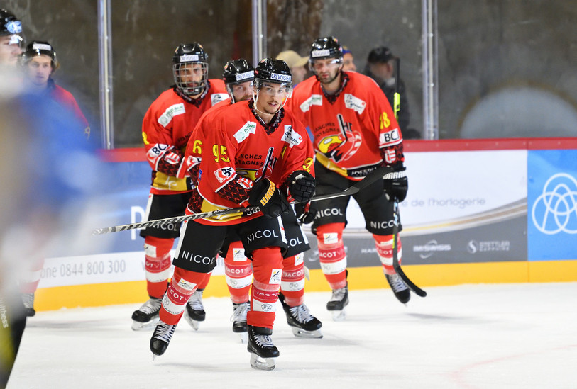 Le HC Franches-Montagnes s'impose devant son public (photo : archives/Georges Henz).