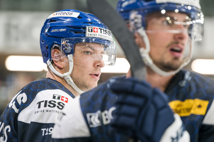 Le top scorer du HCC, Toms Andersons, a inscrit le but décisif en prolongations (photo : Jonathan Vallat).