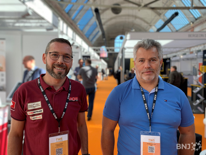 Julien Dubois et Johnny Veillard portent la double casquette d'organisateur et d'exposants au TWS
