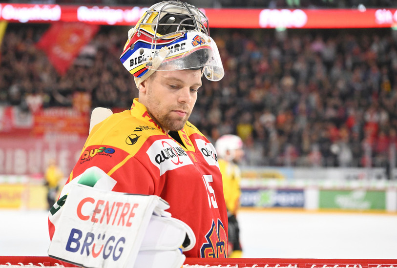 Harri Säteri rempile jusqu'en 2026 avec le HC Bienne. (Photo : Georges Henz).