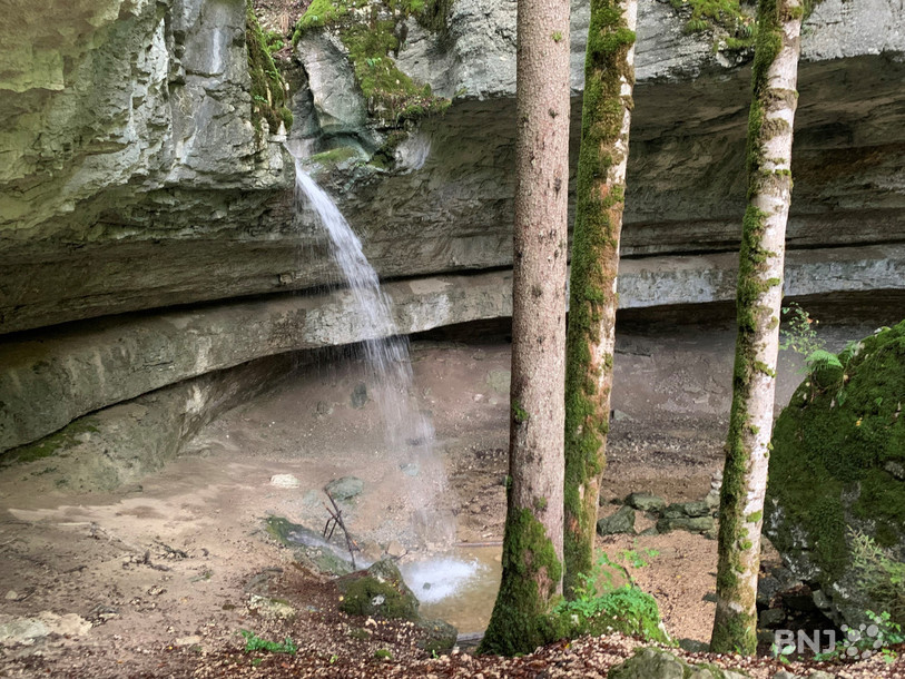 La chute du bief de Vautenaivre.