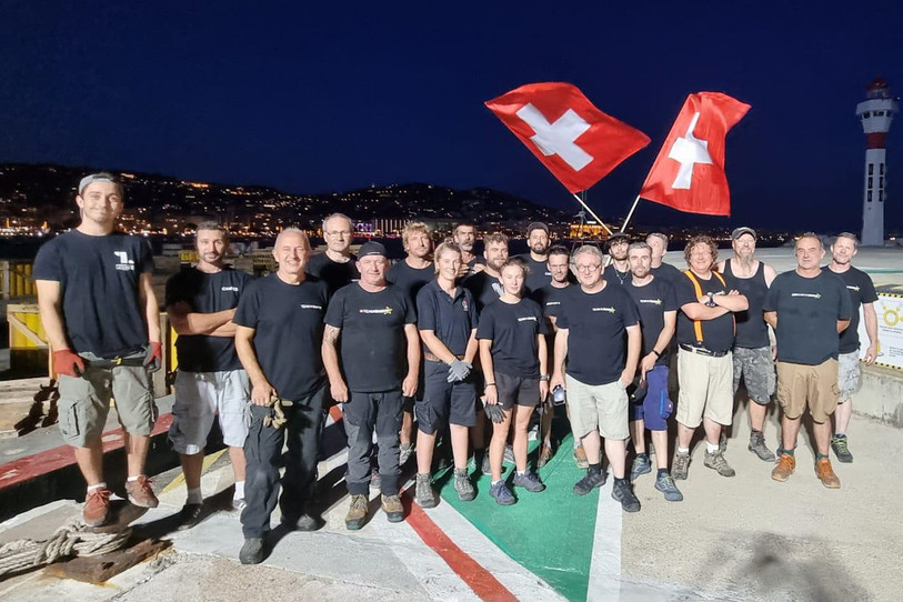 Sugyp, ici à Cannes, sera de retour sur les bords du lac de Neuchâtel pour mettre en scène le spectacle pyrotechnique de la Fête des vendanges 2022. (photo : Sugyp)