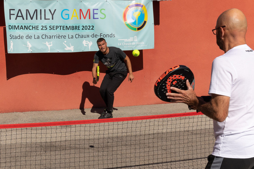 Le TC La Chaux-de-Fonds donnera des initiations de padel tennis. (Photo sp Ville de La Chaux-de-Fonds)