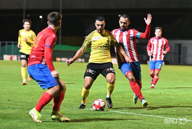 Sofiane Achour a égalisé à la 24e minute de jeu. (Photo . Georges Henz)