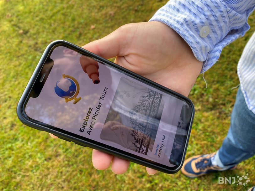 L'application Pindex se veut facile d'utilisation.