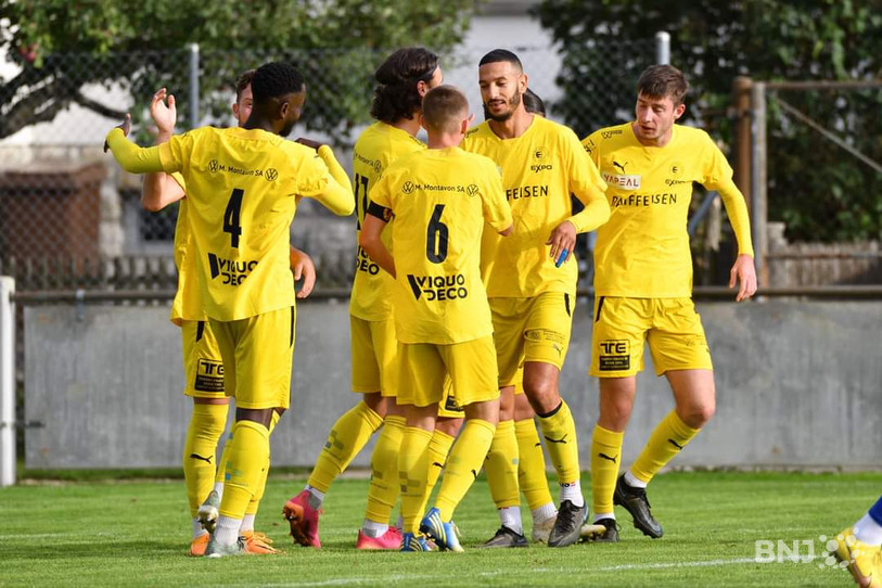 Le FC Bassecourt débute le 2e tour du championnat samedi sur le terrain de Black Stars. (photo : archives Georges Henz).