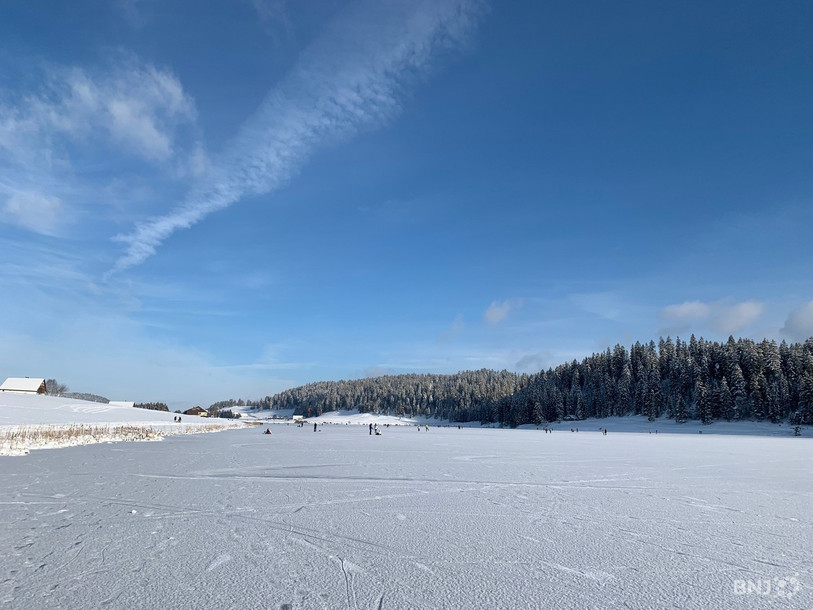 Le lac des Taillères est l'une des cartes de visite de La Brévine. (photo archives)