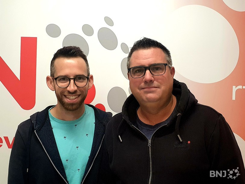Le président et le directeur de LakeVoice