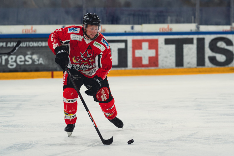 David Bozzo sous les couleurs du HC Star Chaux-de-Fonds (photo : Albin Tissier).