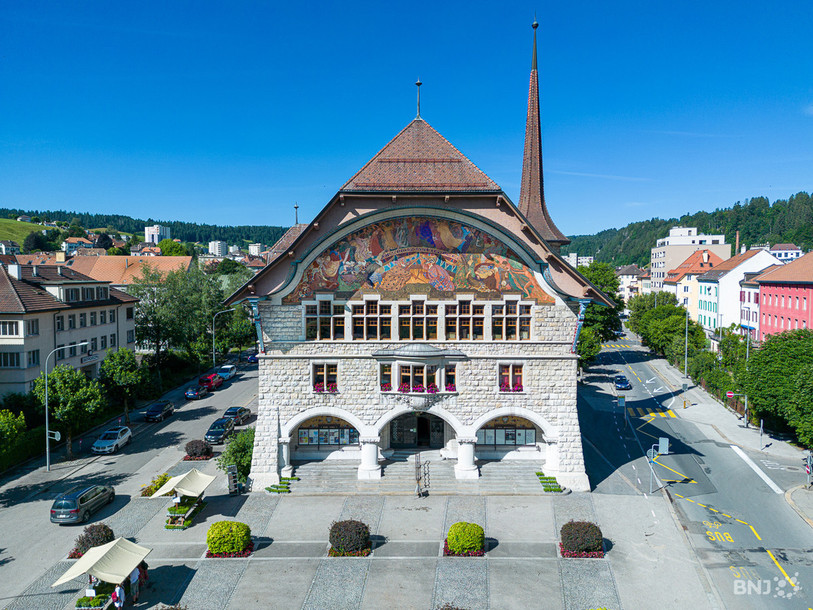 Le Locle veut maintenir son effort sur la maîtrise de ses charges pour éviter de grignoter sa fortune. (Photo d'archives : Bertrand Pfaff)
