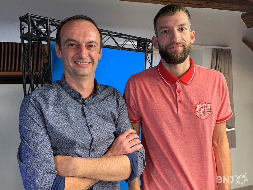 Ludovic Chapuis, vice-président du BCB, et Florian Steinmann, l’une des nouvelles recrues, visent les play-off.